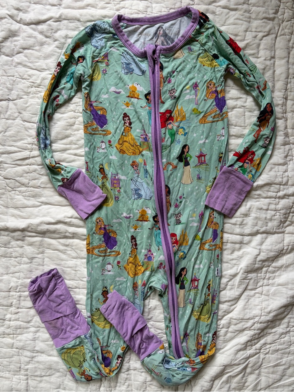 Little Sleepies Princess Dreams Zippy 2T